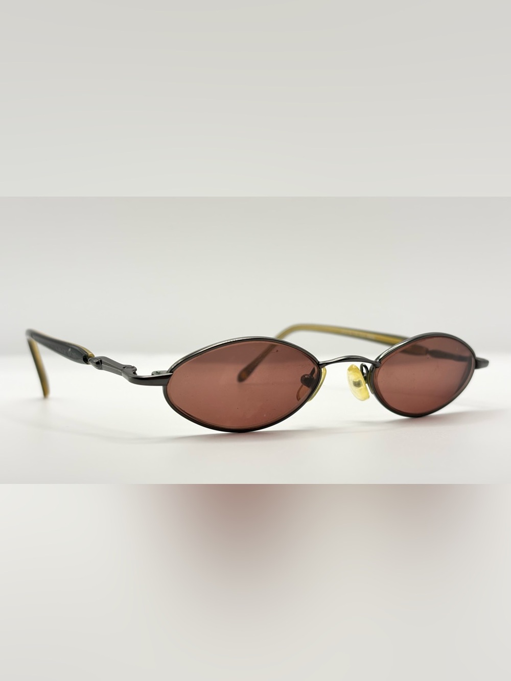 Britney Spears Oops Gunmetal Oval Sunglasses Frames Only